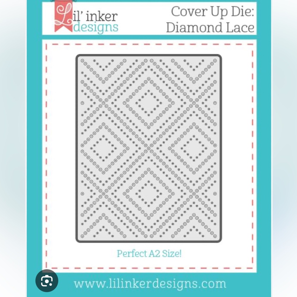 Lil’ Inker Designs Cover Up Die Diamond Lace